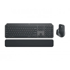 Logitech Wireless Combo MX Keys Advanced for Business | Gen 2, MX Keys for Business,MX Master 3S for Business and MX Palm Rest, Logi Bolt USB Receiver, Bluetooth Low Energy (BLE): 5.0+, Keyboard: USB-C rechargeable Li-Po (1500 mAh), Mouse Li-Po (500 mAh),